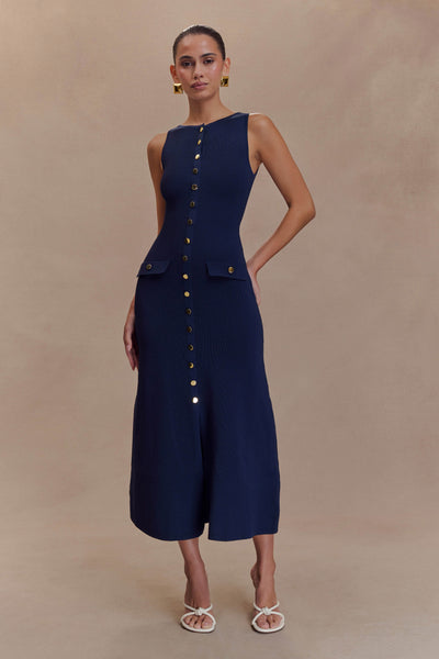 Sawyer Buttoned Maxi Dress