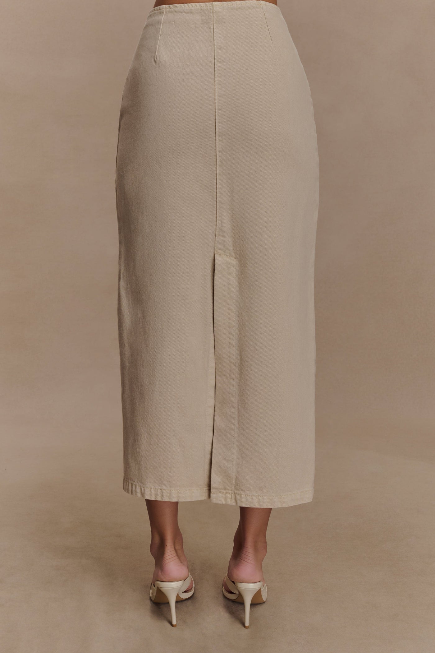 Fallon Denim Midi Skirt
