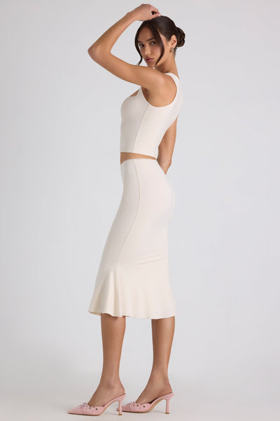 Modal Bow-Detail Crop Top