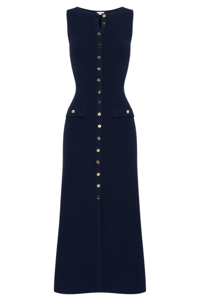 Sawyer Buttoned Maxi Dress